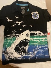 BOYS OLD NAVY SHIRT NWT SIZE 5 Shark Graphics