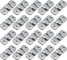 20Pcs Stainless Steel Sectional Sofa Interlocking Furniture Connector Bracket