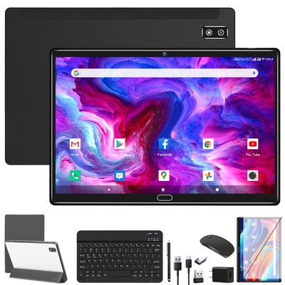 2024 Latest Android 13 Tablet, 2 in 1 Tablet 10.1 Inch, 4G Cellular Tablet wi...