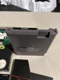 Tennis Nintendo NES European Version Game Complete Boxed