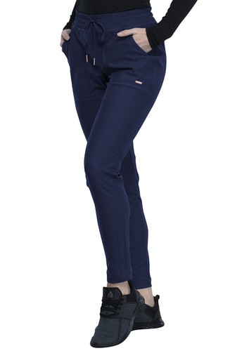 Pantalón Navy Cherokee Scrubs Form pierna cónica cordón CK090 NAV - Imagen 4 de 5