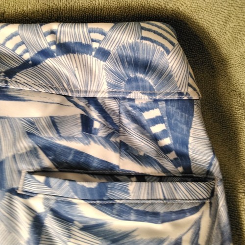 Greg Norman Golf Womens Skirt Skort Size S Black White Floral Pockets Pull on - Picture 12 of 15