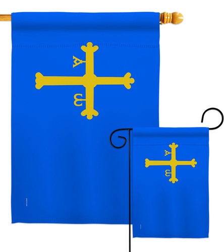 Asturias Garden Flag Regional Spain Communities Decorative Gift Yard Banner - 第 1/19 張圖片