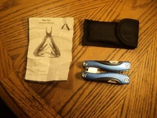 Vintage Protocol 14 Function Multi Tool w/ Case    4-3/4" Long