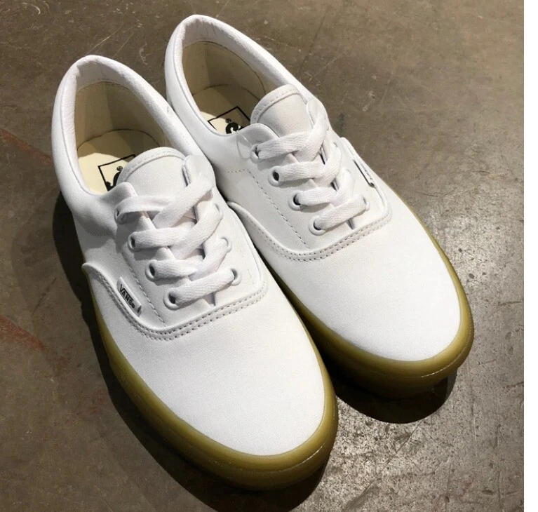 Vans Era Double Lite Gum Vn0A54F14Fz True White Gum Sole $$$ | Ebay