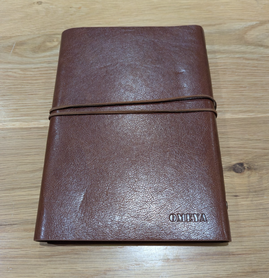 Faux Leather Journal Notebook, Refillable Travel Writing Journal Diary ...