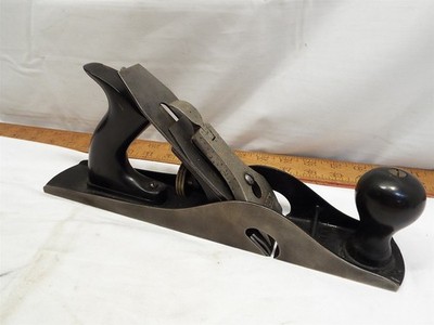 Early Clean Stanley Model 10 Carriage Makers Rabbet Plane Wood Working Tool 