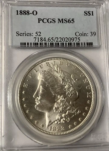 1888-O Morgan MS65