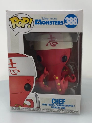 Funko POP! Disney Pixar Monsters, Inc. Chef #388 Vinyl Figure NOT MINT