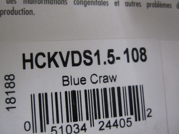 Strike King KVD1.5 108 Blue Claw New Lures - Image 2