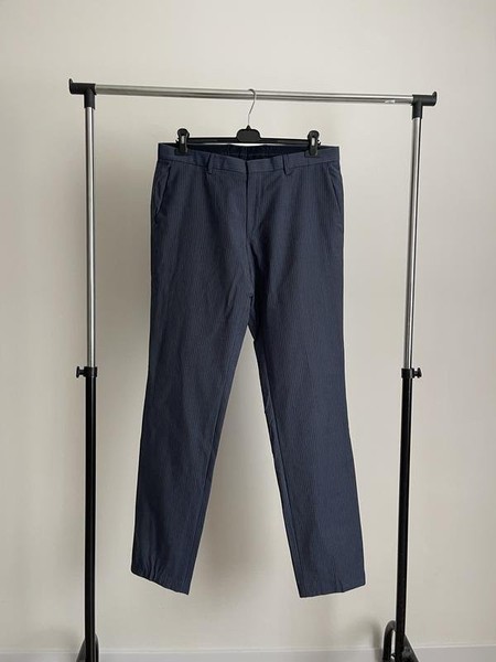 Men Hugo Boss Trousers Navy 34 / L / 50 #1TOX