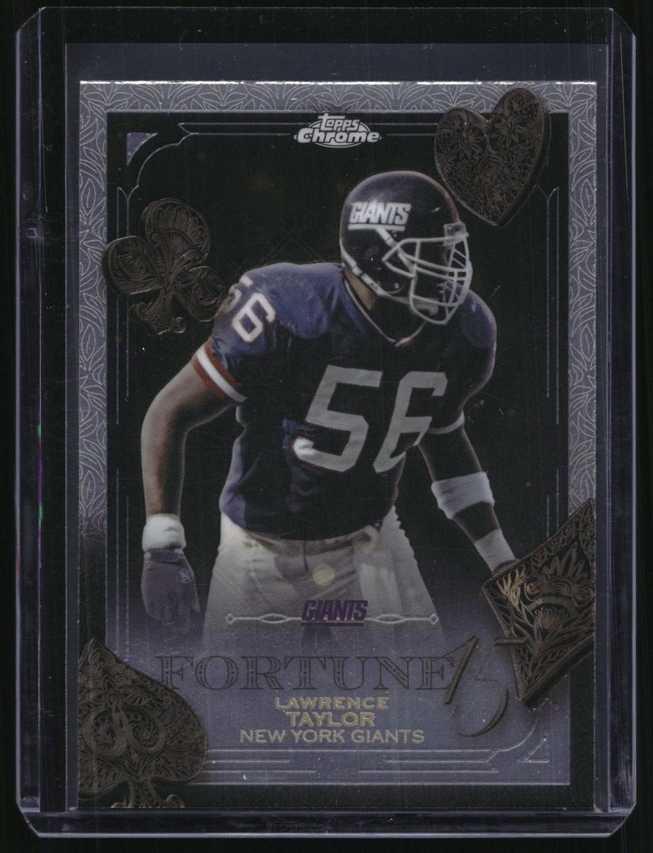 2025 Topps Chrome Fortune 15 #F15-32 Lawrence Taylor 2025 Topps Chrome Fortune 15 #F15-32 Lawrence Taylor