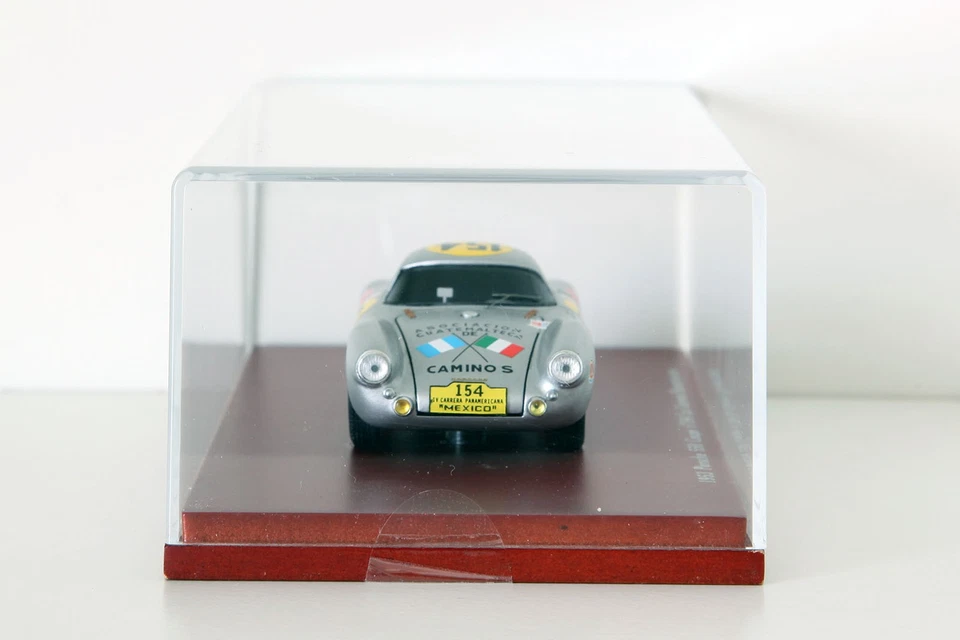 1:43  Porsche 550 Coupe n°154 Carrera Panamericana 1953 - True Scale Miniatures - Immagine 4 di 4
