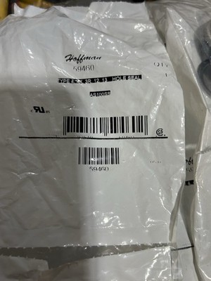 Hoffman 59460 Hole Seal Stainless Steel AS100SS  10 Seals. Less Than $10.00 Each