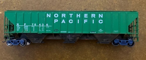 Athearn 5307 Northern Pacific NP 3-bahía Kit tolva cubierta HO escala NUEVO sin construir | Zustand: Used
