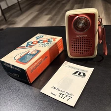 SOUNDESIGN 1177 Transistor Radio - Works In Box With Instructions