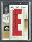 ELGIN BAYLOR 2011-12 SP AUTHENTIC #BL-EB BY THE LETTER MANU PATCH AUTO 41/75