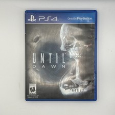Until Dawn (PlayStation 4 PS4, 2015) Disc and Case 