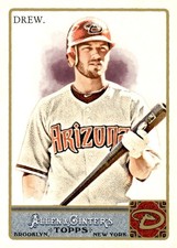 2011 Topps Allen & Ginter Stephen Drew #39 Arizona Diamondbacks