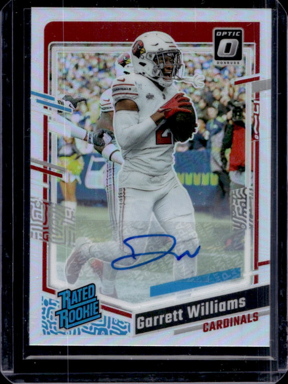 Garrett Williams Panini Donruss Optic #203 Autograph-Holo