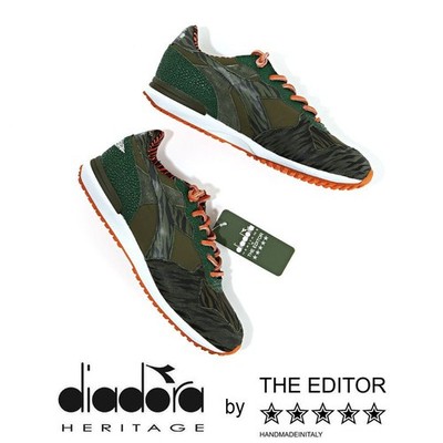 Diadora Editor Collaboration Trident Zebra Sneaker 159984 01 123836649 [U]