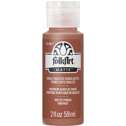 Folkart Acrylic Paint, Toasted Terra Cotta 2 Fl Tools & Home Improvement