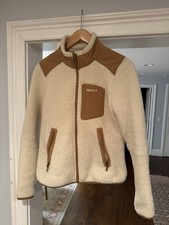 Marmot Women’s Fleece Wiley Jacket Sz S Cream/Scotch Sold-out Style