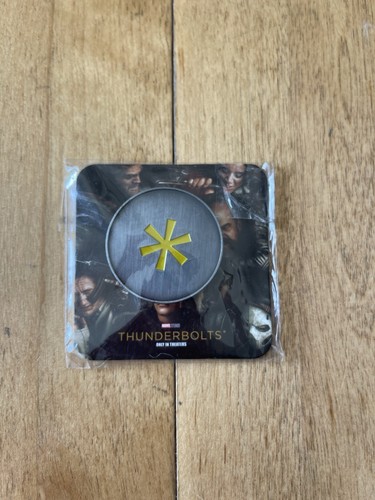 Marvel Studios Thunderbolts Logo D23 Commemorative Collectors Coin - NEW - Picture 3 of 10