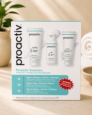 Proactiv Solution 3-Piece Acne Treatment Kit Cleanser Toner Hydrator New