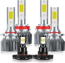 2007-15 Silverado 1500 2500 3500HD Driving Light Bulbs 6-Pack Compatible