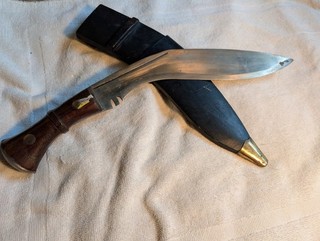 Vintage Traditional Gurkha Kukri Made In India Authentic Collectible Knife Rare