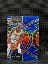 2023-24 Select Premier Level Cam Whitmore #118 Blue Wave Prizm /75 Rookie RC