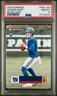 2025 Panini Donruss Retro 2005 Jaxson Dart Rookie Card #RO5-JXD PSA 10 Giants