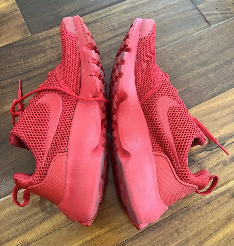 Nike Presto Fly Vermelho 913966-600 Feminino 8.5 - Juventude 7 Vermelho Universitário - Imagem 3 de 4