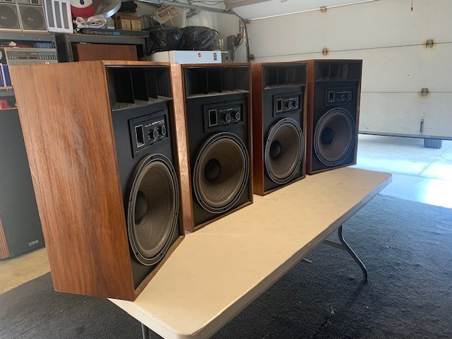 Vintage Realistic Mach-One Loudspeakers, Sound Amazing/Serviced/Tested