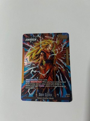 DB - FS11-01 Son Goku Leader Foil Holo - Dragon Ball Fusion World