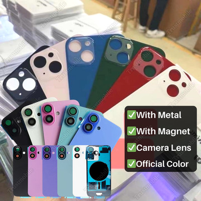 Phone Back Glass Replacement Big Hole Lot For iPhone17 16 15 14 13 12 11 XS XR X