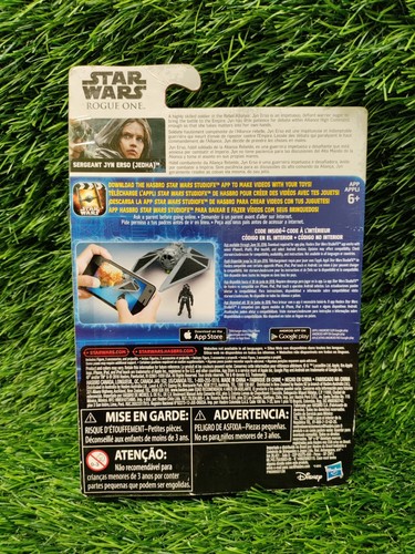 Star Wars Sergeant Jyn Erso Eadu Rogue One 3.75 Inch Action Figure - Picture 2 of 2