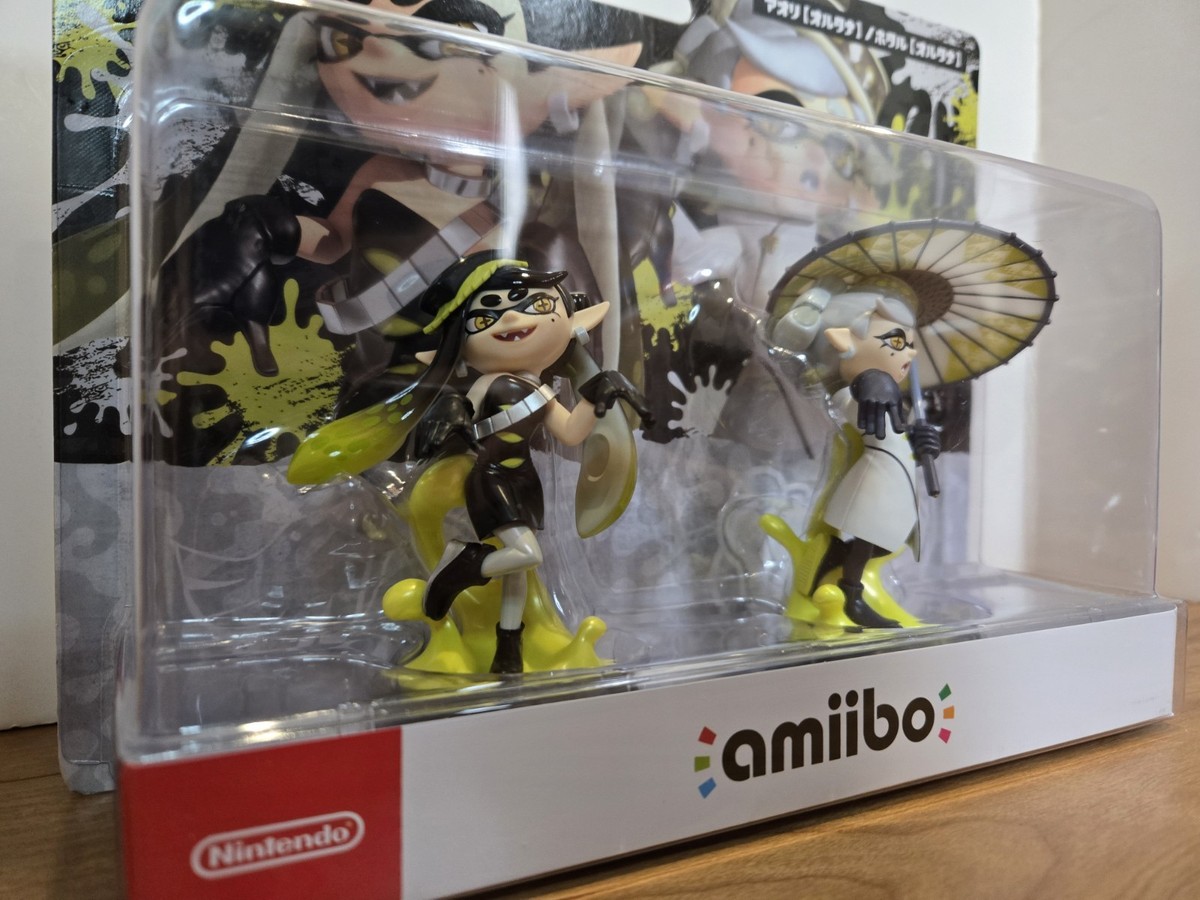 Nintendo amiibo Splatoon Set of 4 Figures Squid Sisters & Off the