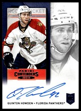 2013-14 PANINI CONTENDERS ROOKIE TICKETS AUTO Quinton Howden Rookie Auto Florida