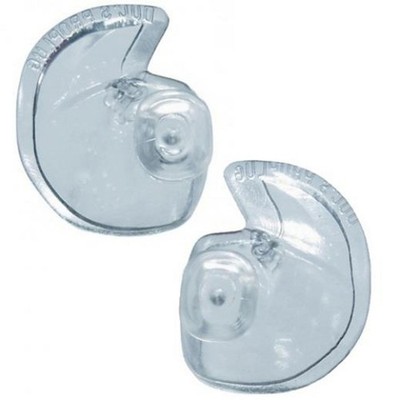 Doc's ProPlugs SCUBA Diving Preformed Clear Vented Earplugs - Medium/Small