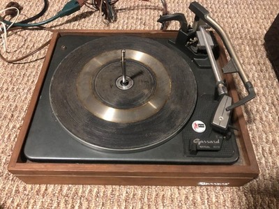 Garrard AT 60 vintage turntable working manual and automatic