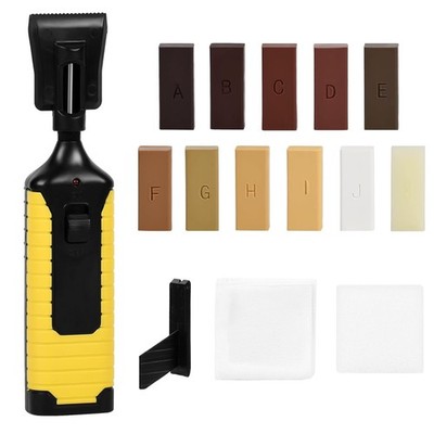 Wood Floor Repair Kit 11 Colors Wax Blocks for Laminate Hardwood Scratch