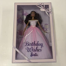 New Birthday Wishes Barbie African-American doll Mattel