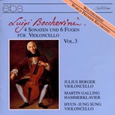 BOCCHERINI, L. - SONATAS FOR VIOLONCELLO 3