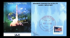 ViaSat-3 Flight 2 (F2) Launch from CCSFS by ULA, November 13, 2025