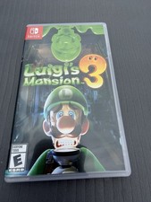 Luigi's Mansion 3 Nintendo Switch Game with Case  Cartridge