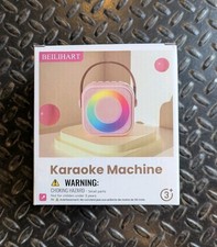 Beilihart Mini Karaoke Party Machine Microphones for Kids Adults