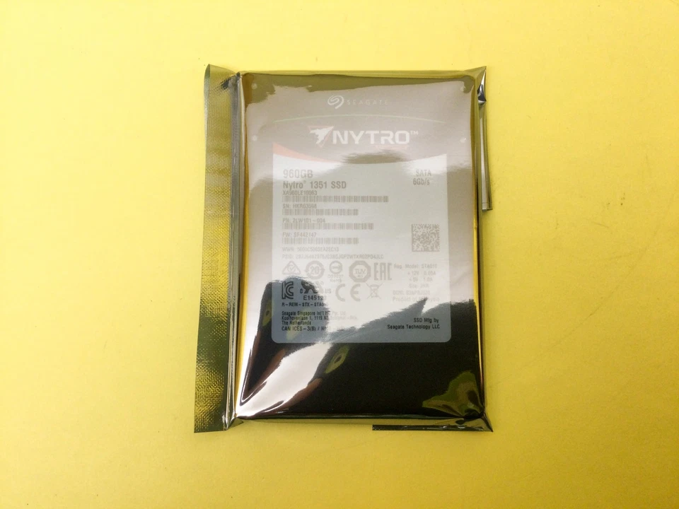 Seagate Nytro 1351 960GB SATA 6Gb/s Internal 2.5inch SSD XA960LE10063 - Image 2 of 2