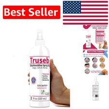 Natural Ketoconazole Spray for Healthy Skin  Coat - 8 oz Cucumber Melon Scent